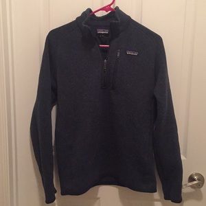 Navy Men’s Patagonia Quarter-Zip Pullover